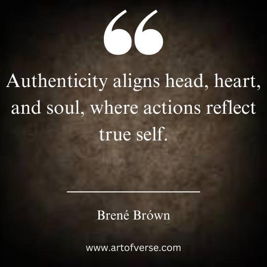 Brene Brown Quotes on Harmony in authenticity