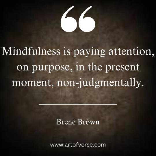 Brene Brown Quotes on Mindfulness