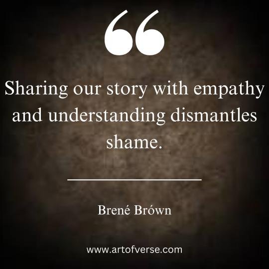 Brene Brown Quotes on Overcoming shame