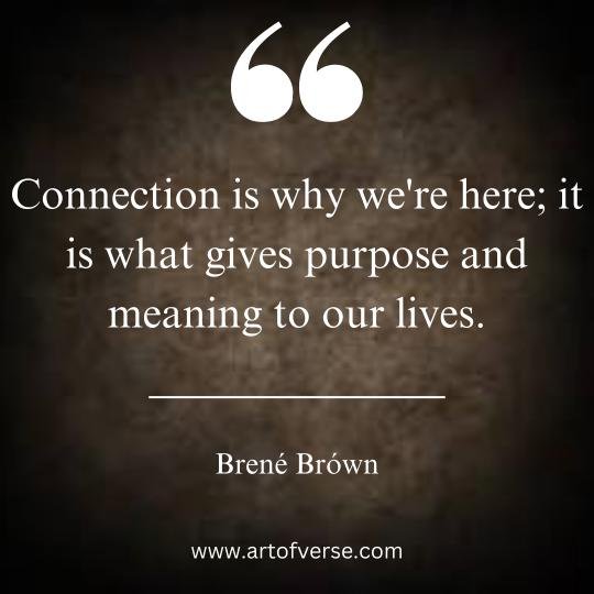 Brene Brown Quotes on Connection