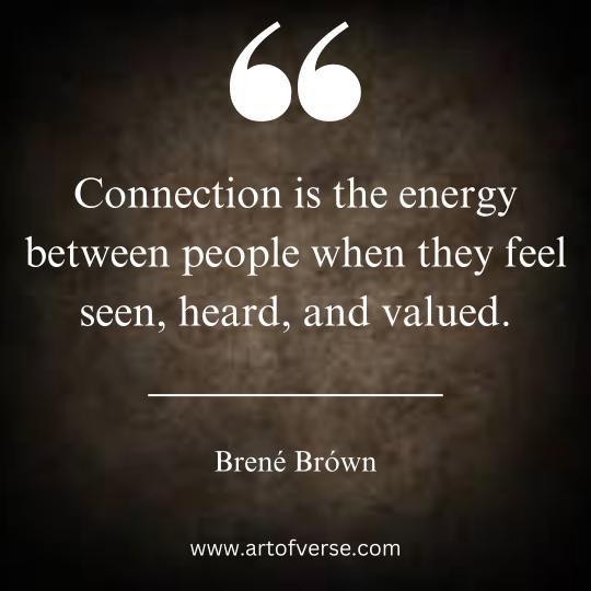 Brene Brown Quotes on Purpose through connection