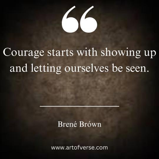 Brene Brown Quotes on Courage