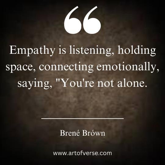 Brene Brown Quotes on Empathy