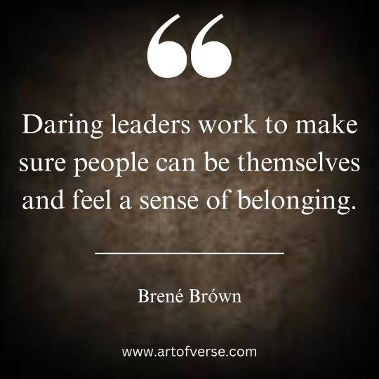 Brene Brown Quotes on Leadership