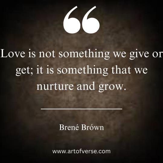 Brene Brown Quotes on Love