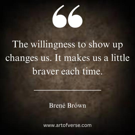 Brene Brown Quotes on Willingness to change