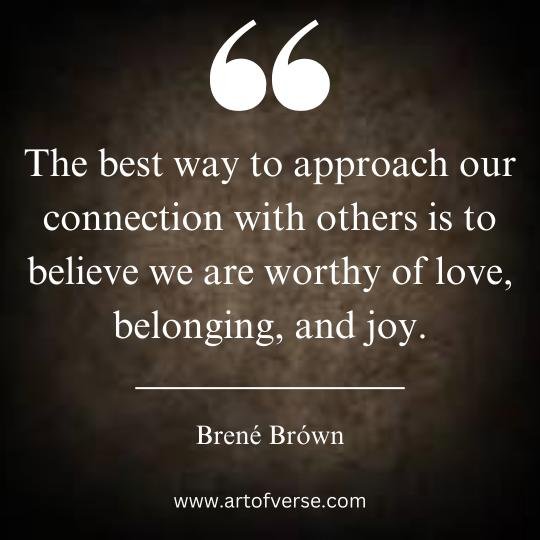 Brene Brown Quotes on Love and belonging