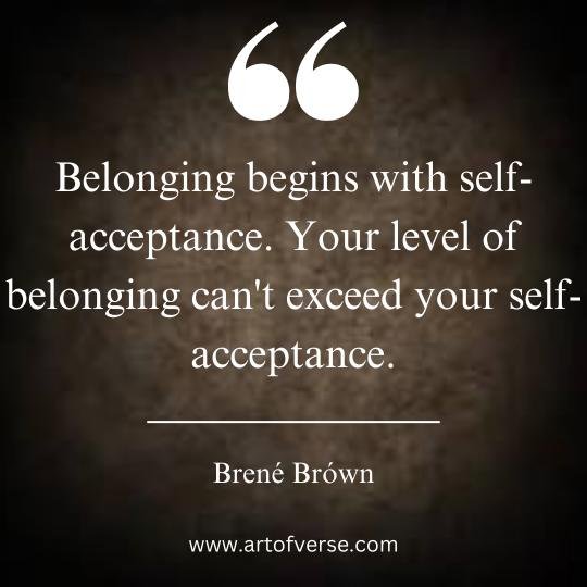 Brene Brown Quotes on Self-Acceptance