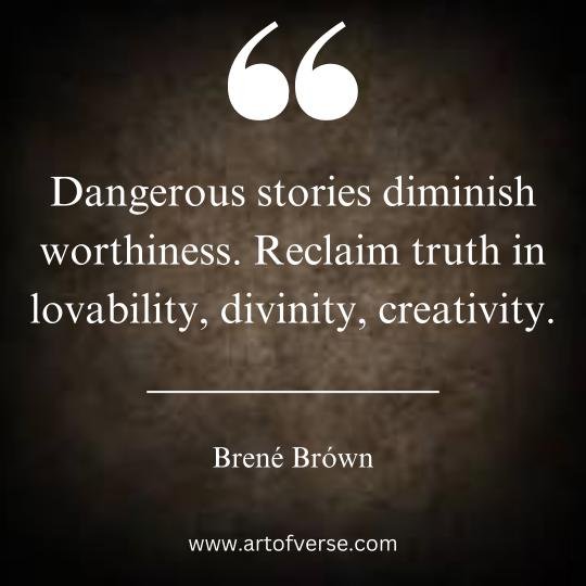 Brene Brown Quotes on Truth about lovability