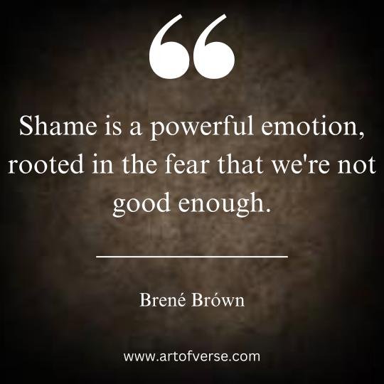 Brene Brown Quotes on Shame and change