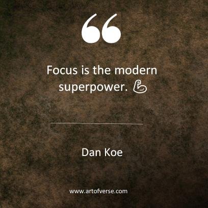 Dan Koe Quotes on Focus