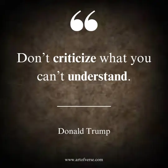 Quotes from Donald Trump