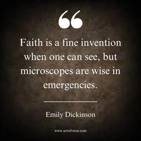 Emily Dickinson Quotes on Faith