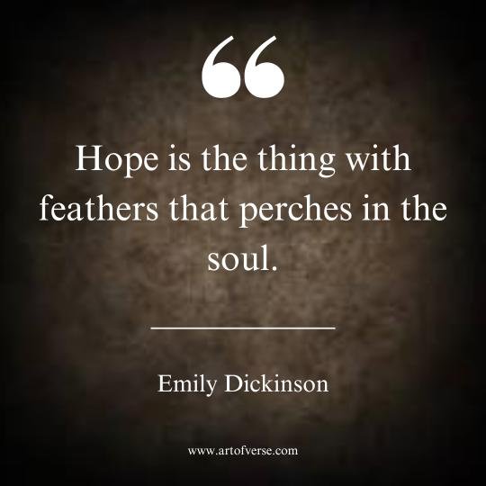 Emily Dickinson Quotes on Hope