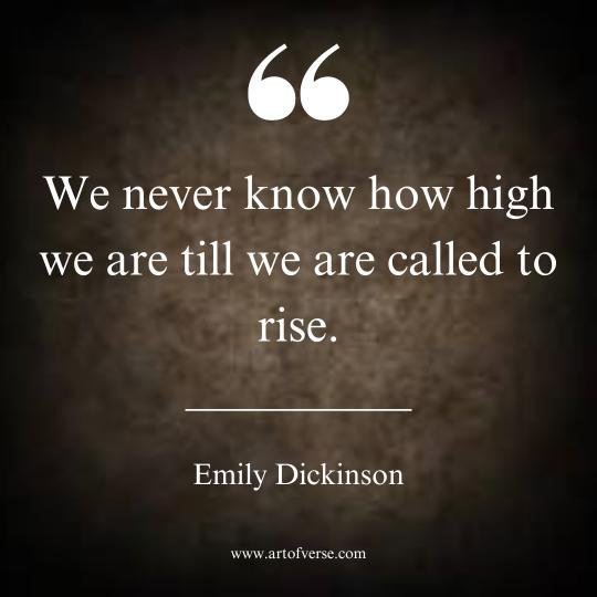 Emily Dickinson Quotes for Energy