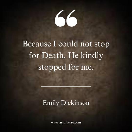 Emily Dickinson Quotes on Death