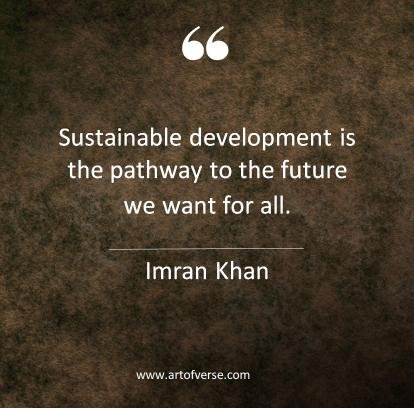 Sustainable development