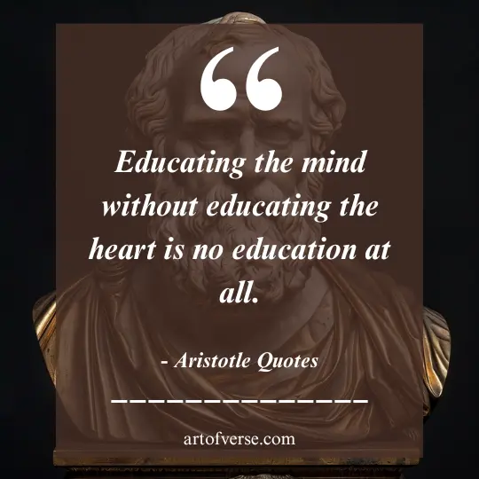 Aristotle Quotes on Education