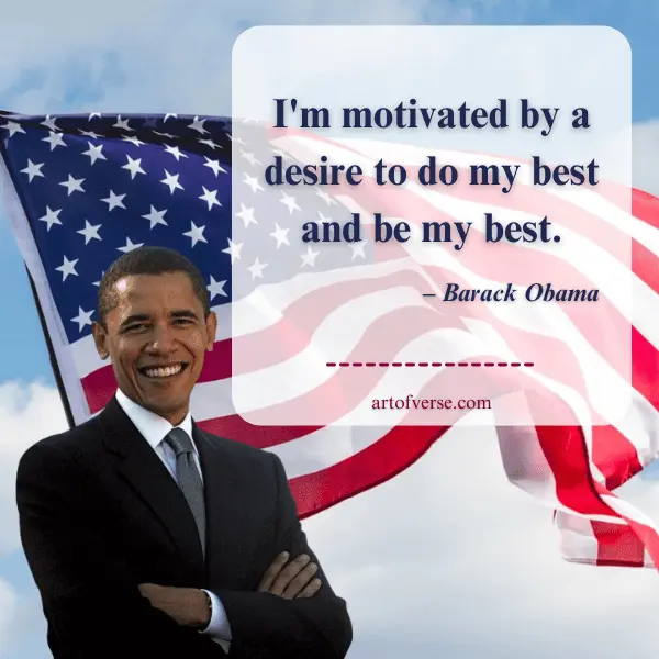 Barack Obama’s Motivational Words