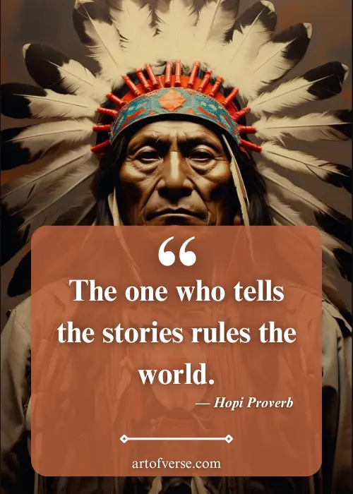 Inspirational Native American Proverbs