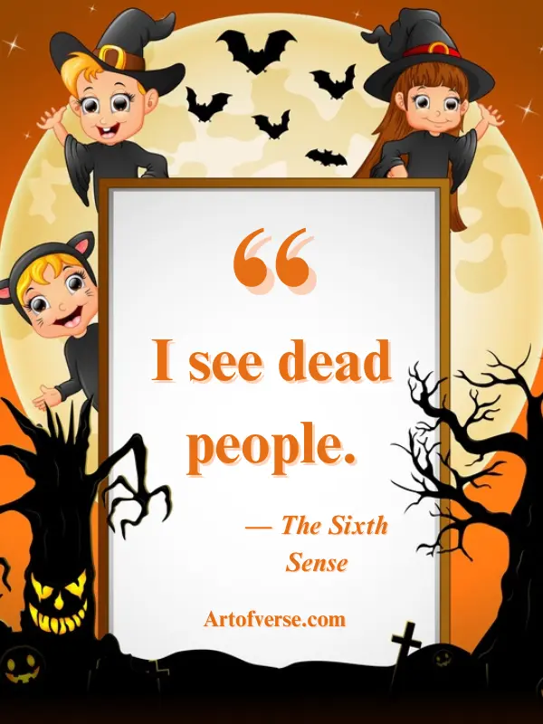 Halloween Quotes About Fear