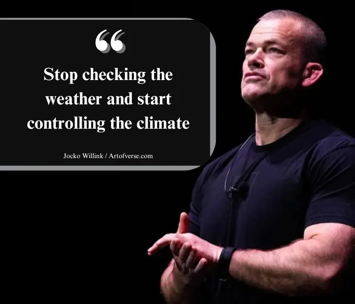 Jocko Willink on controlling your response to external circumstances