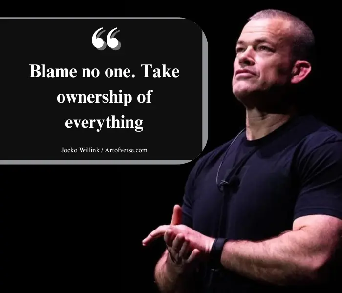 Jocko Willink on full accountability and problem-solving