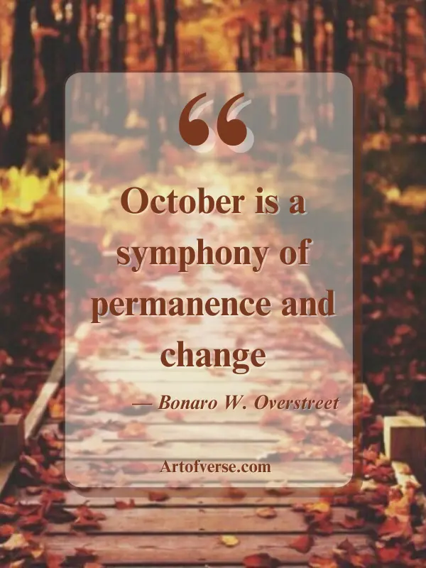 October motivation