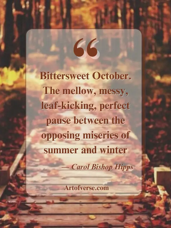 uplifting October quotes