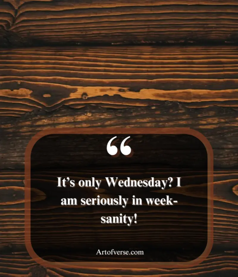 Funny Wednesday Quotes