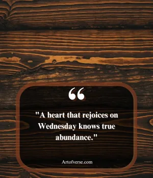 Wednesday Happy Quotes